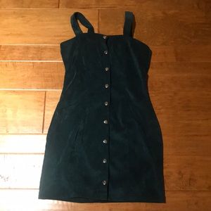 Green Button Down Dress
